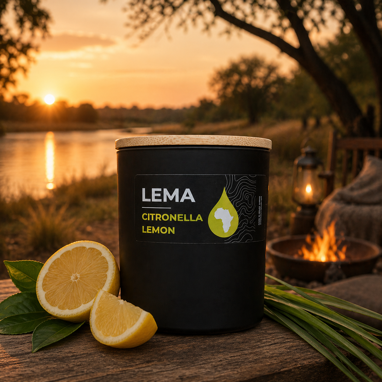 LEMA - Citronella & Lemon candle